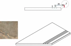 620090000223 DARK BORDO GRIP SX 30x60