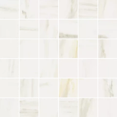 610110001137 Stellaris Carrara Ivory Mosaico 30x30