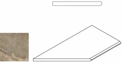 620090000217 DARK BORDO ROUND SX 30x60