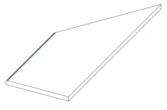 620090000801 Drift Grey Round Angolo Sx 30x60